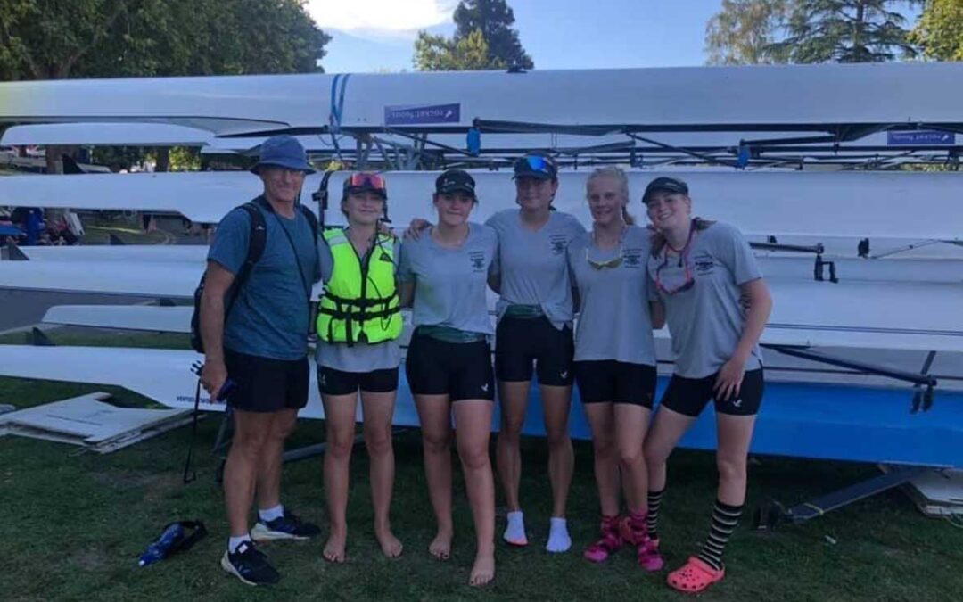 Tasman Sponsored Training Tshirts For The Otumoetai College Rowing Team